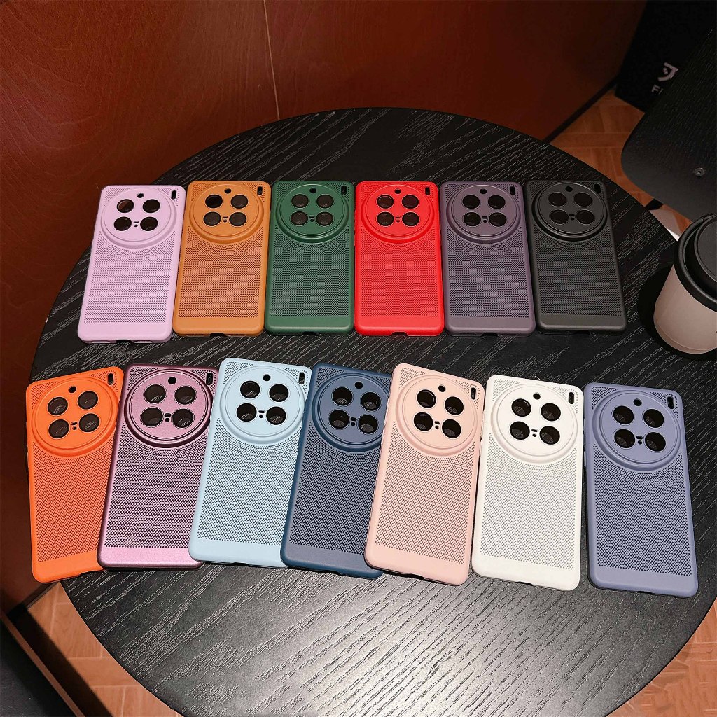 ปลอกสําหรับ vivo X200 Pro 5G X200Pro V2413 V2415A V2405A เคสโทรศัพท์กระจายความร้อนเต็มกล้องกระจกป้อง