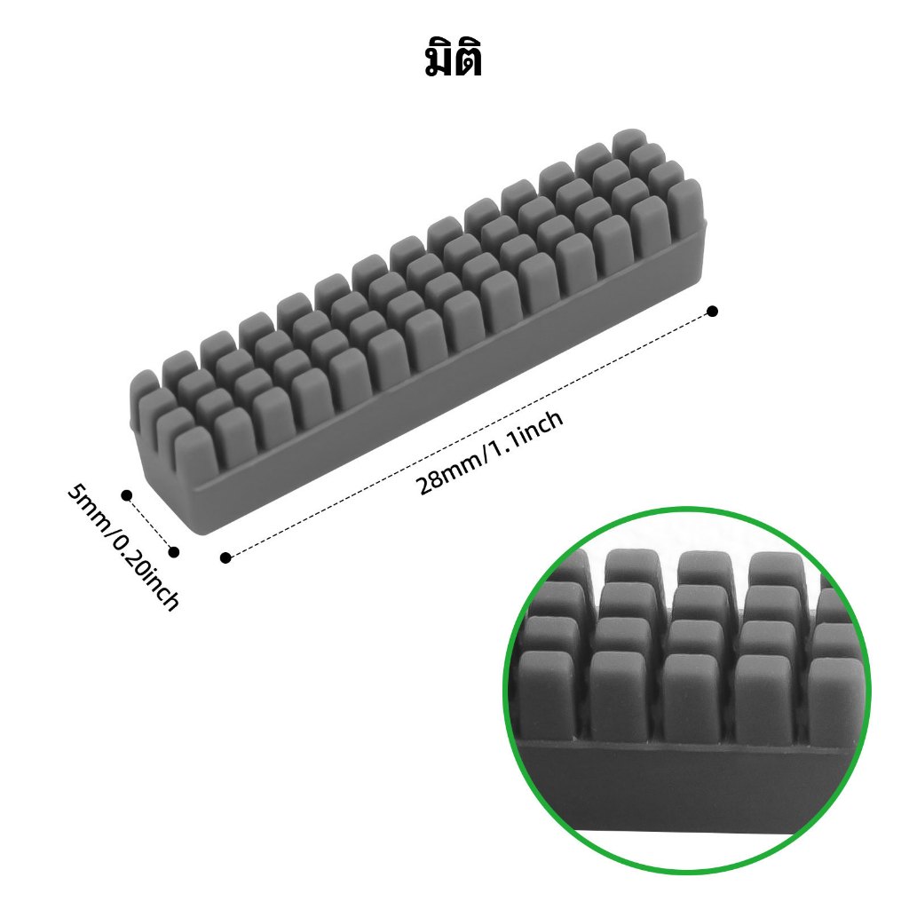 BambuLab 3D Printer Nozzle Silicone Brush 4 PCS Heatbed Nozzle Wiper Cleaning Tool for Bambu Lab A1 A1 mini 3D Printers 3D174M