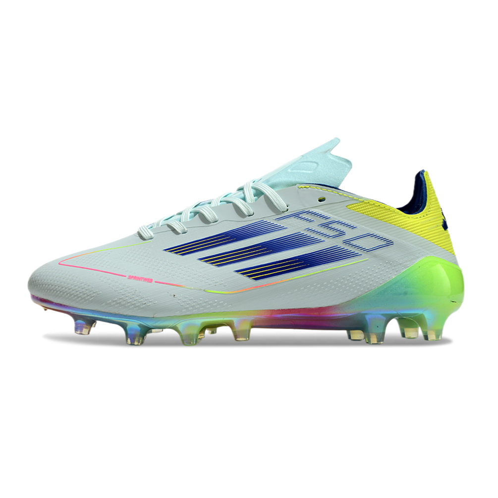 Adidas F50 ELITE รองเท้าฟุตบอลผู้ชาย AG กันน้ําแบบถัก