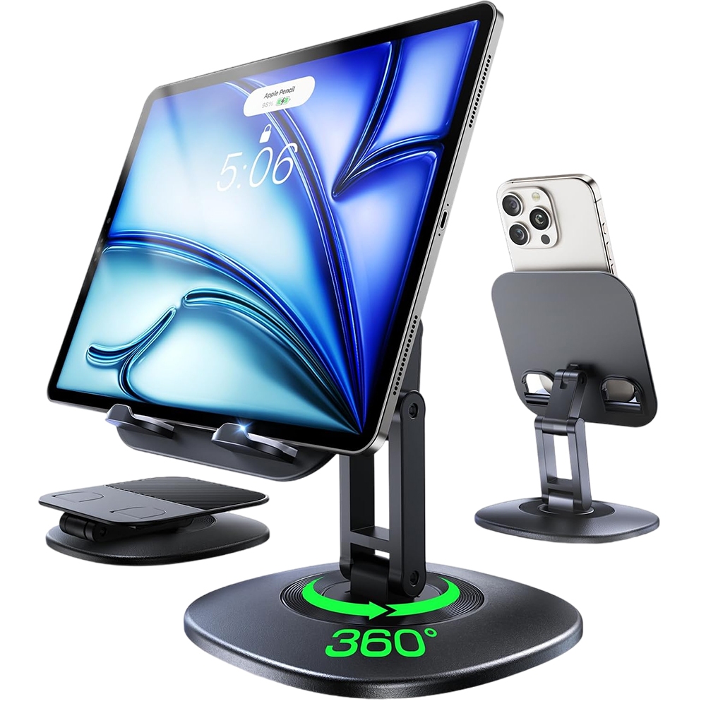 ที่วางมือถือ Mobile Stand Phone Holder For iPad Tablets Foldable ขาตั้งมือถือพับเก็บได้ แท็บแล็ต