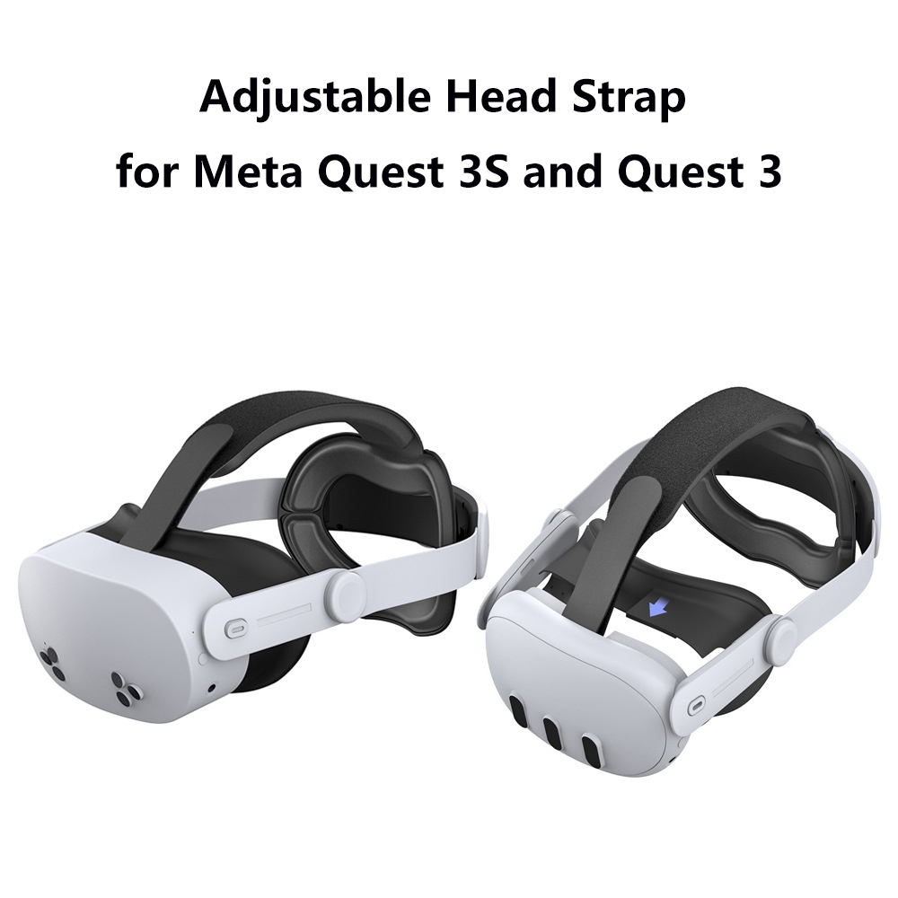 DOBE สายรัดหัวปรับความสะดวกสบายสำหรับ Meta Quest 3S และ Meta Quest 3
