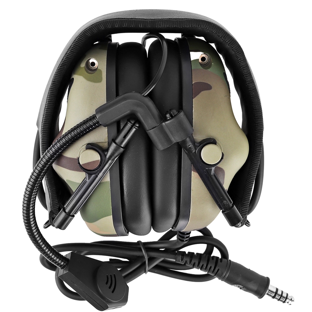 Sinairsoft กลางแจ้งติดหัวรถกระบะเสียงรบกวน Cancelling หูฟังสําหรับการสื่อสาร HD-9 Gen 5th ชิปหูฟัง