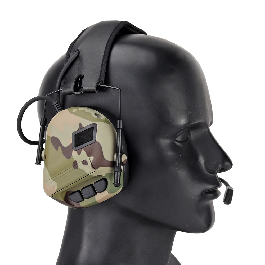 Sinairsoft กลางแจ้งติดหัวรถกระบะเสียงรบกวน Cancelling หูฟังสําหรับการสื่อสาร HD-9 Gen 5th ชิปหูฟัง
