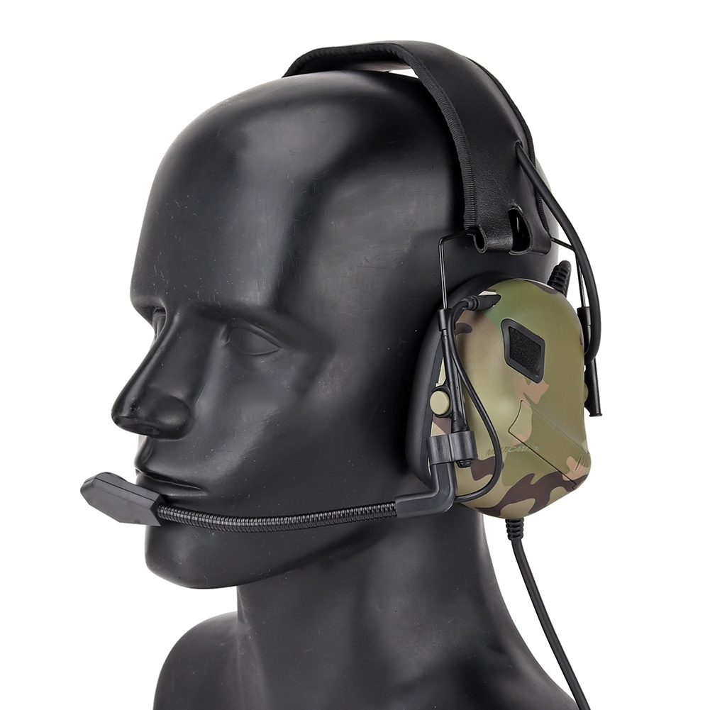 Sinairsoft กลางแจ้งติดหัวรถกระบะเสียงรบกวน Cancelling หูฟังสําหรับการสื่อสาร HD-9 Gen 5th ชิปหูฟัง