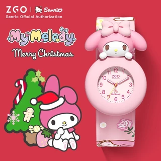ZGO x Sanrio HelloKitty นาฬิกา กันน้ำ100% เหมาะสำหรับเด็กอนุบาล ของขวัญเด็ก รุ่น นาฬิกาเด็กผู้หญิง 307
