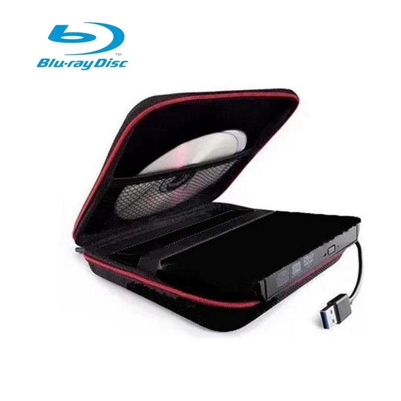 ภายนอก USB Blu-ray Disc Player Blu ray เครื่องเล่น DVD สําหรับคอมพิวเตอร์แล็ปท็อป,สนับสนุน BD25 BD50