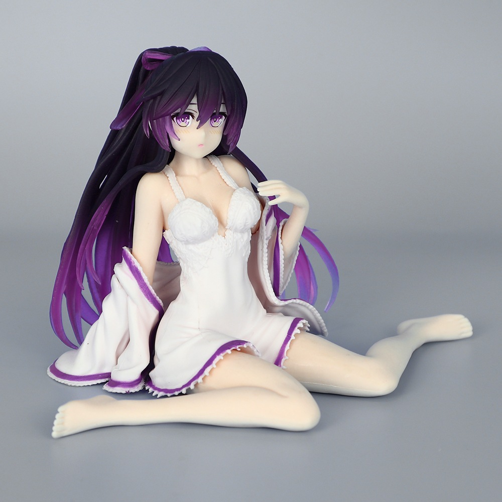 11ซม.วันที่a LiveอะนิเมะรูปYatogami Tohkaตําแหน่งนั่งชุดนอนสาวPVC Action Figuresรุ่นเดสก์ท็อปตกแต่งตุ๊กตาของเล่น
