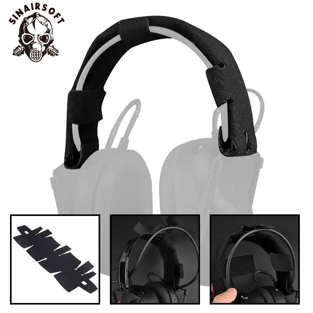 SINAIRSOFT Outdoor Headset Hook and Loop Cable Organizer Type GEN 6 อุปกรณ์เสริมชุดหูฟัง