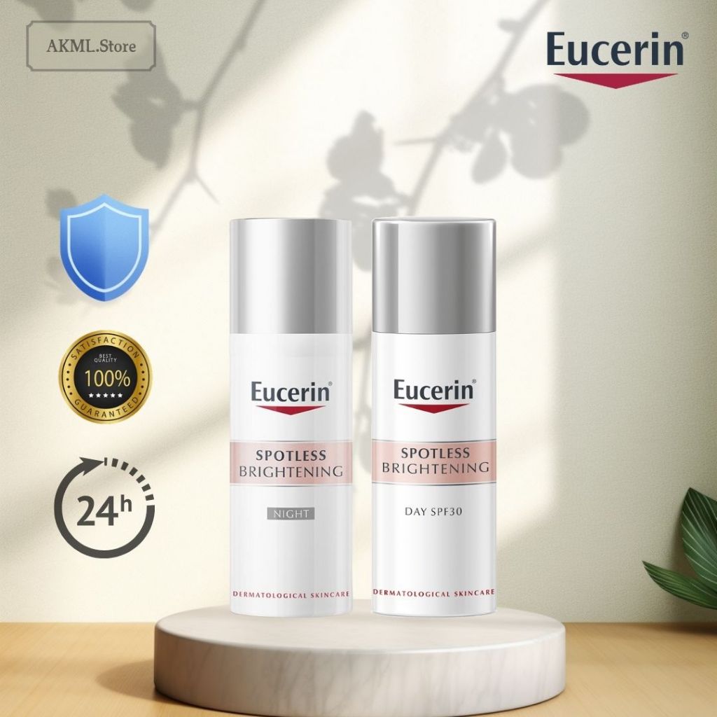Eucerin SPOTLESS BRIGHTENING DAY SPF30/NIGHT 50ml มอยเจอร์ไรเซอร์ ครีมทาผิว
