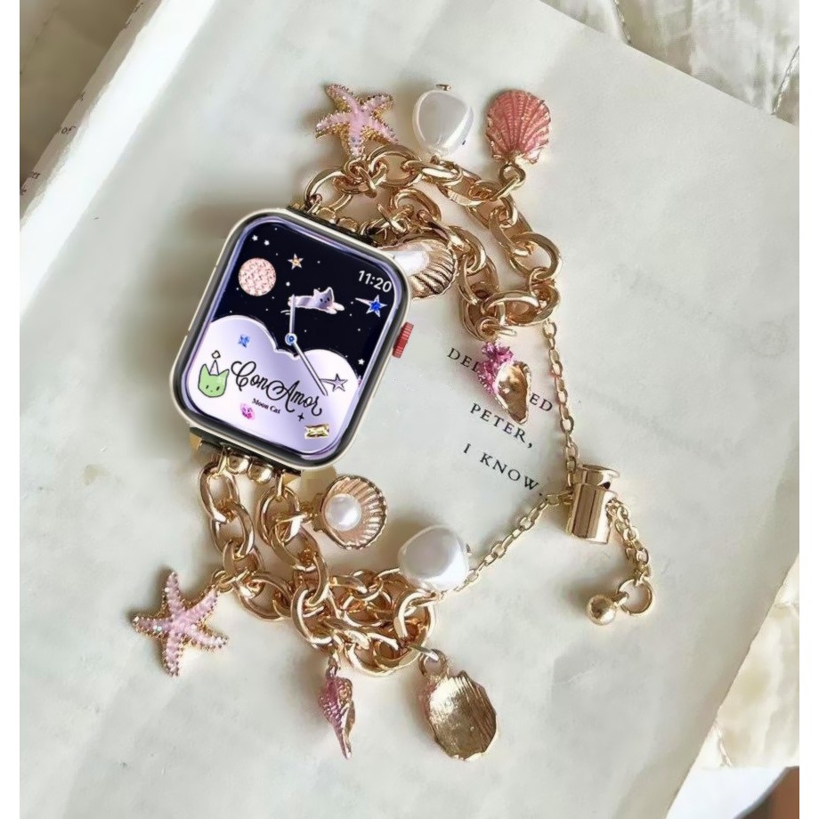 Star Shell Bracelet Compatible For Huawei Watch Fit 3 สาย Elegant Huawei Watch Fit New สาย Huawei Watch Fit SE Strap Replacement สาย Huawei Fit3 Strap Replacement Huawei Fit 3 Strap Watch Huawei Watch Fit สาย Replacement สาย Huawei Watch Fit 2 Strap