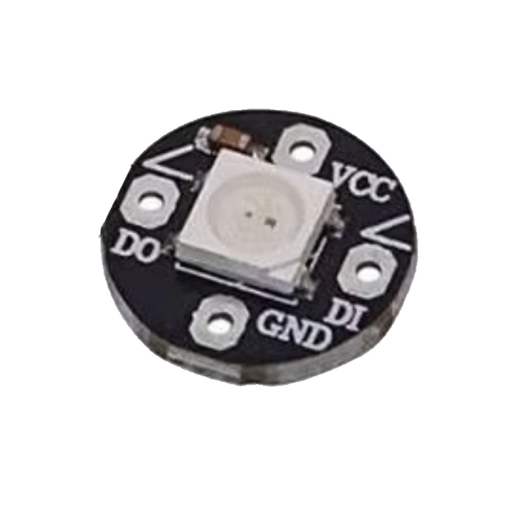 RGB LED แหวน 1 บิต LEDs WS2812 5050 RGB LED แหวนโคมไฟพร้อมไดรเวอร์แบบบูรณาการสําหรับ Arduino DIY ชุด