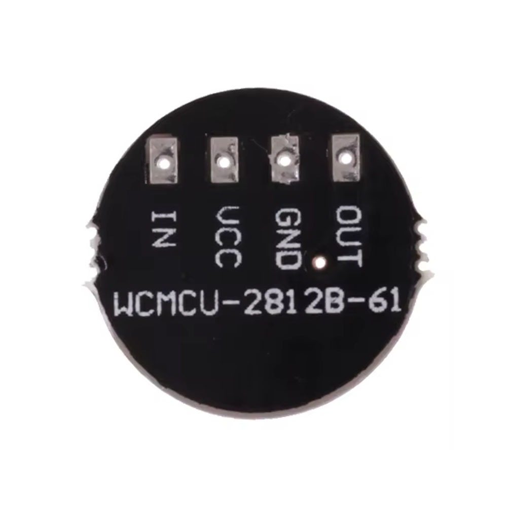 RGB LED แหวน 1 บิต LEDs WS2812 5050 RGB LED แหวนโคมไฟพร้อมไดรเวอร์แบบบูรณาการสําหรับ Arduino DIY ชุด