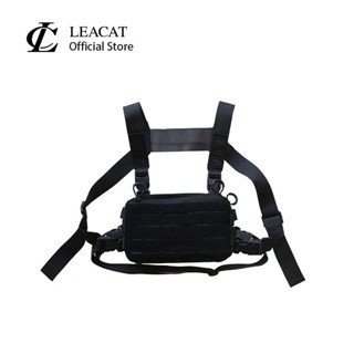 Leacat ใหม่ กระเป๋าคาดอก กระเป๋าสะพายไหล่ คาดเอว สไตล์สตรีท …
