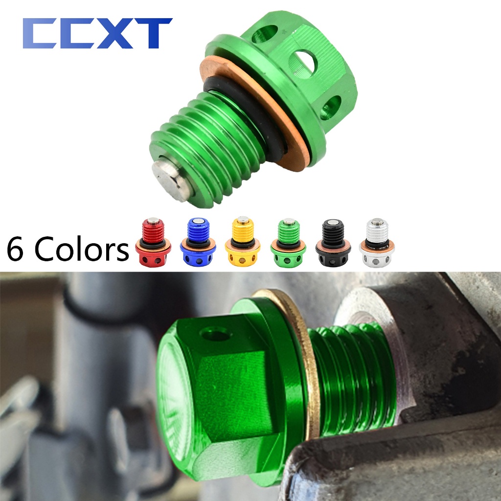 สกรูระบายน้ํามัน สําหรับ Kawasaki Ninja 250R 250SL 400R 600R 650R 750R Z250 Z250R Z750 ZR750S Z800 Z900RS Z1000 ZX14 ZX14R