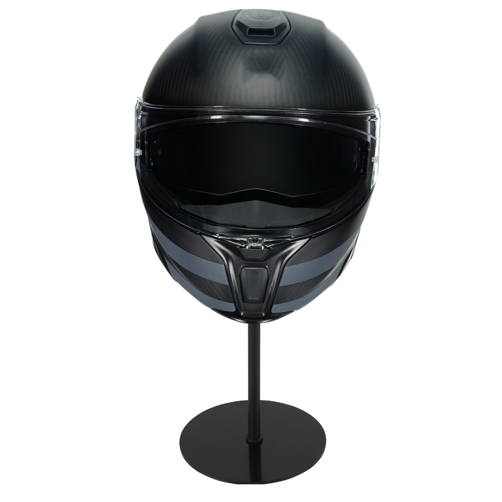 ขาตั้งหมวกกันน็อคที่วางโชว์หมวกกันน็อคตั้งโต๊ะพร้อมฐานมั่นคงโลหะหมวกกันน็อครถจักรยานยนต์แขวนยืนสําหรับหมวกกันน็อคหมวก ร้านค้า ที่วางหมวกกันน็อค แบบติดผนัง - รูปที่ 7