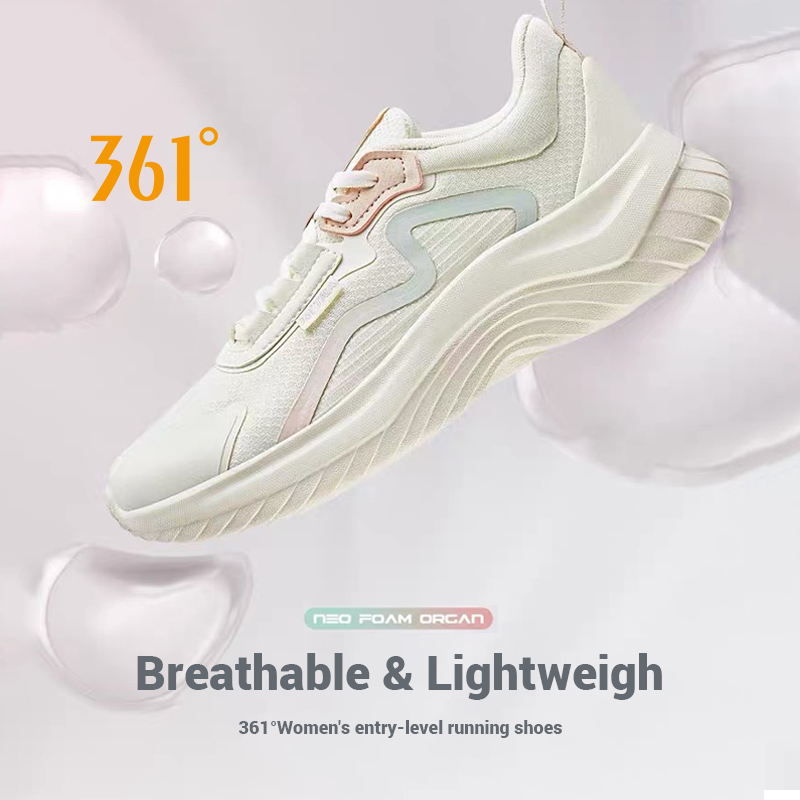 รองเท้าวิ่ง พื้นนิ่ม หมุนได้ 361 องศา สวมใส่สบาย สําหรับผู้หญิง 682232210