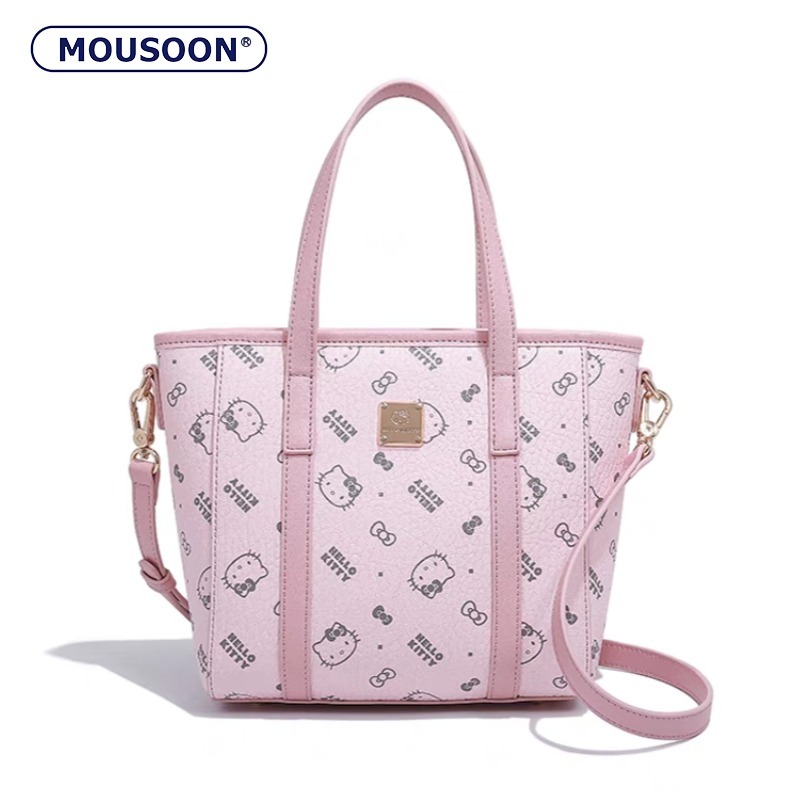 Mousoon KT Bag Classic Printing New Large Capacity Girl One-Shoulder Portable Messenger Bag