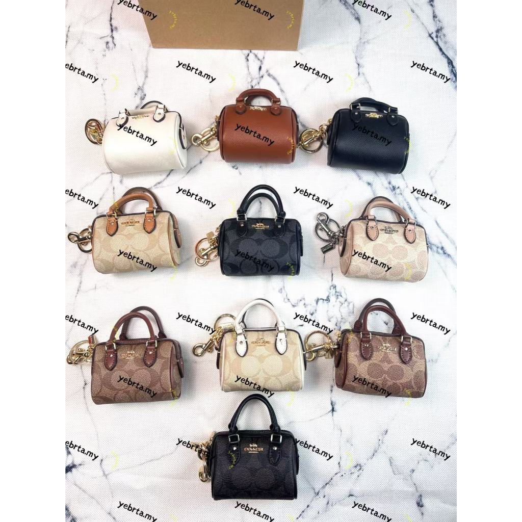 CU278 CU279 CX068 Mini ROWAN กระเป๋า Charm ผู้หญิงกระเป๋าสตางค์ขนาดเล็ก Puse พร้อมพวงกุญแจ Dompet Wa