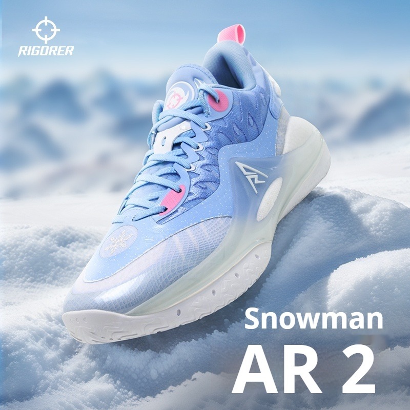 Rigorer AR2 "Snowman" แบบ Austin Reaves รองเท้าบาสเกตบอล สำหรับผู้ชาย - ระบายอากาศเยี่ยม พร้อมส่ง โปรโมชั่นสุดพิเศษ