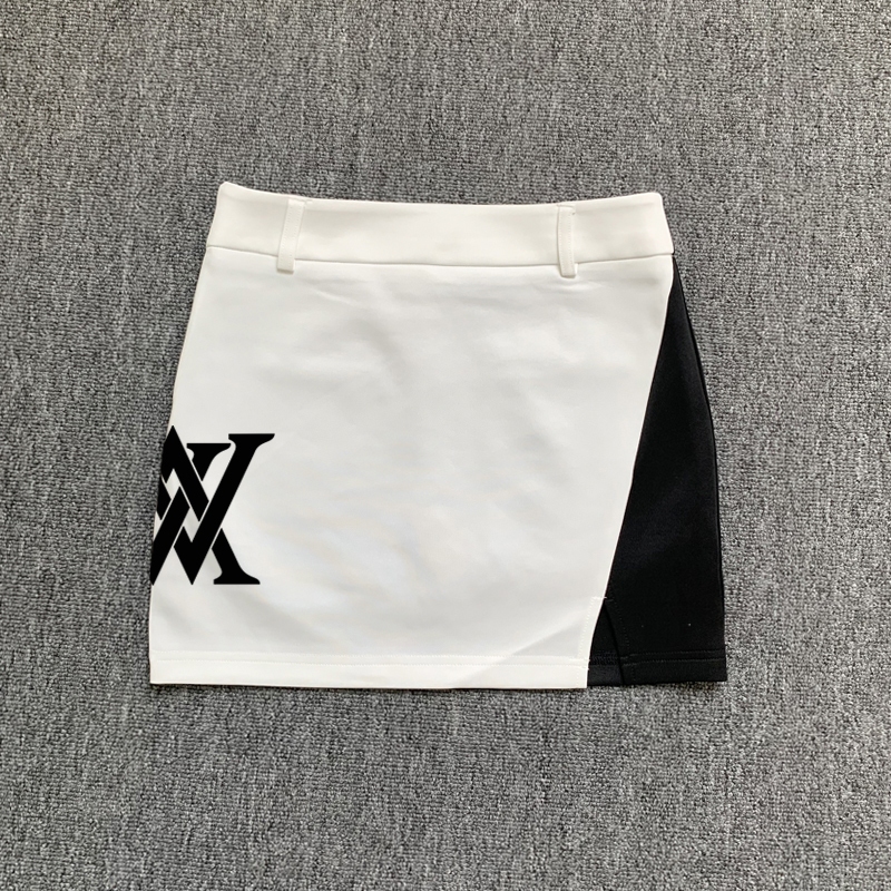 ใหม่สไตล์กอล์ฟผู้หญิงกระโปรงสั้นกระโปรงบางกลางเอวยืดแห้งเร็วระบายอากาศความปลอดภัยด้านล่างคุณภาพสูงแฟชั่น การบด สีกลางแจ้งกีฬาสบายๆกระโ