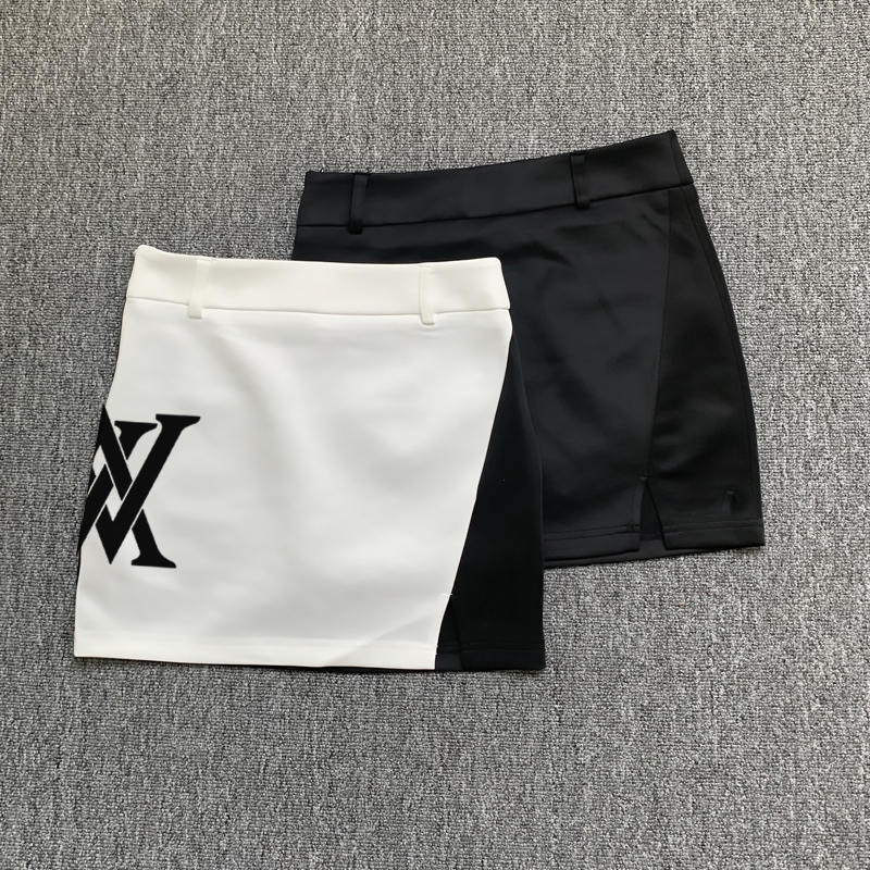 ใหม่สไตล์กอล์ฟผู้หญิงกระโปรงสั้นกระโปรงบางกลางเอวยืดแห้งเร็วระบายอากาศความปลอดภัยด้านล่างคุณภาพสูงแฟชั่น การบด สีกลางแจ้งกีฬาสบายๆกระโ - รูปที่ 4