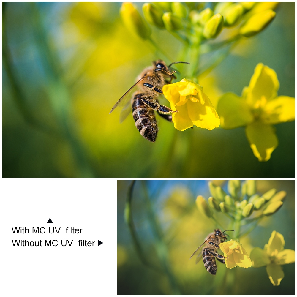 K&f Concept NANO-C 39 มม. ฟิลเตอร์เลนส์ป้องกันรังสียูวี - รูปที่ 3