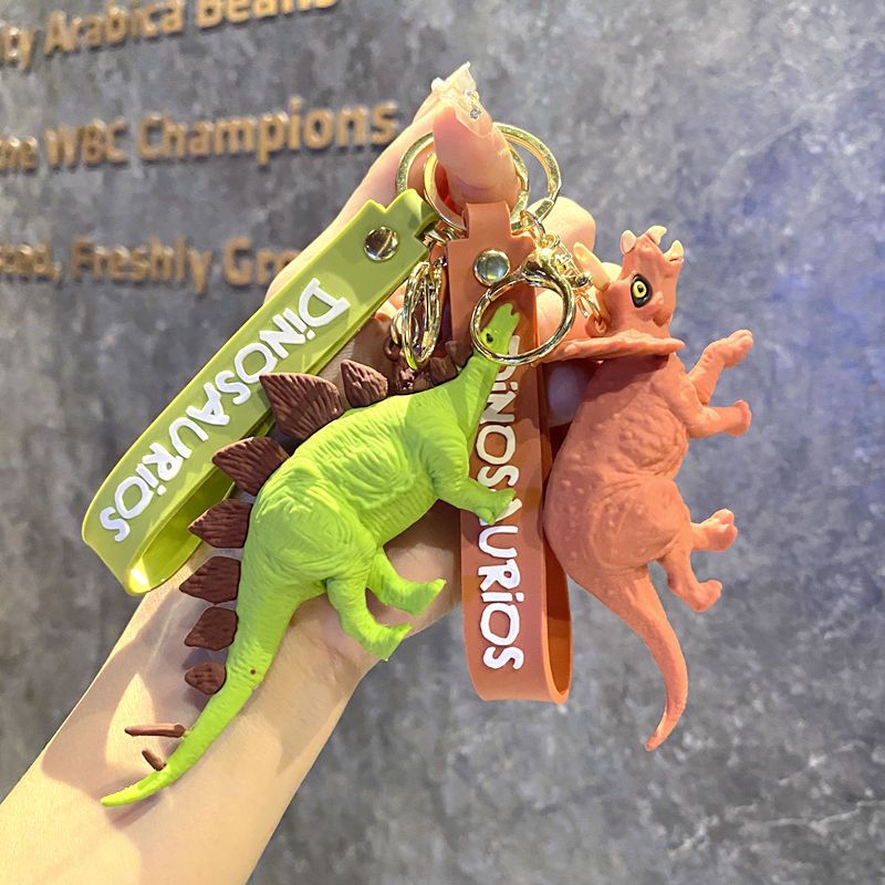 พวงกุญแจ T-Rex ใหม่การ์ตูนไดโนเสาร์พวงกุญแจจี้ของขวัญพวงกุญแจพร้อมสต็อก - รูปที่ 6