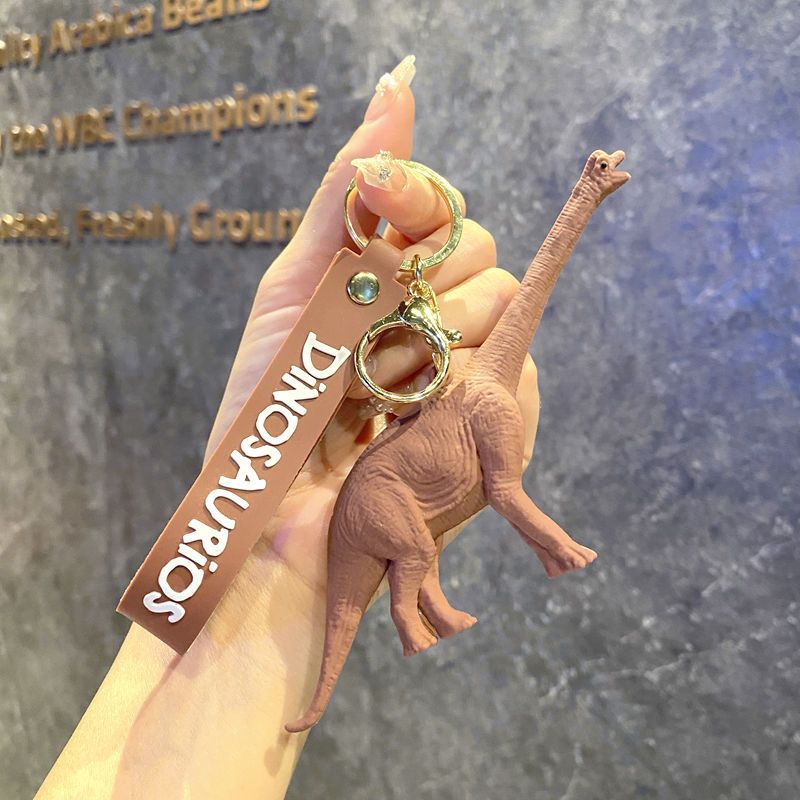 พวงกุญแจ T-Rex ใหม่การ์ตูนไดโนเสาร์พวงกุญแจจี้ของขวัญพวงกุญแจพร้อมสต็อก - รูปที่ 2