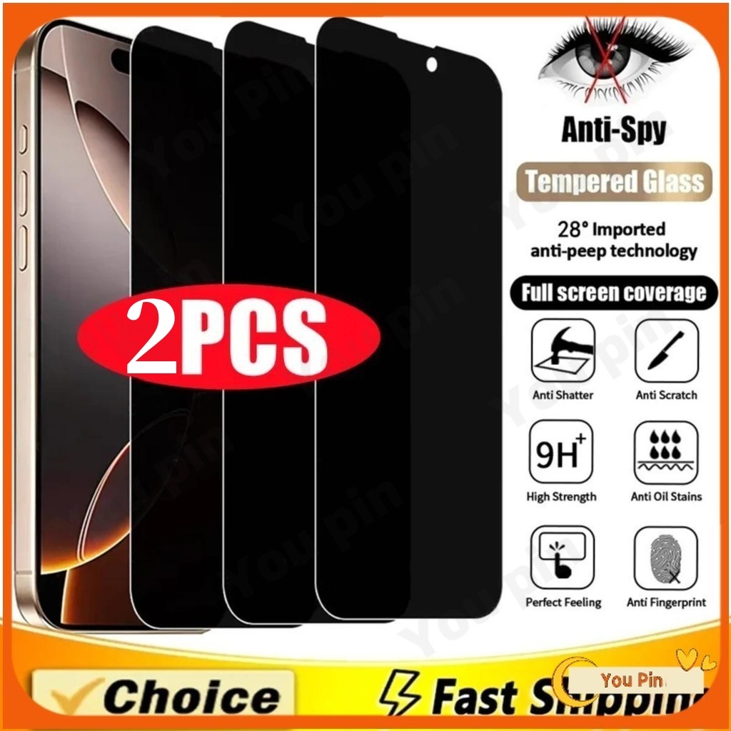 2 ชิ้น Anti-Spy ความเป็นส่วนตัวกระจกนิรภัย Redmi 12C 14C A4 หมายเหตุ 14 A3 13C 12 10C 10 9C 9T 9A 9 8A 8 A1 A1 + A2 A2 A2 + 13 8 9S 10 Pro 11 Pro 11G Pro 11 ฟิล์มกันรอยกระจกนิรภัย