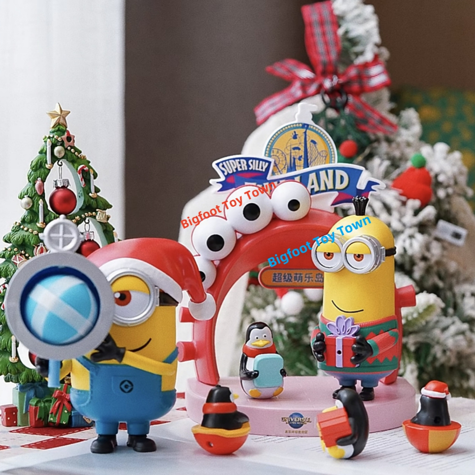 2024 Pizza Hut & Universal Studios Christmas Minions toys, How To Train Your Dragon Nightlight, Peng