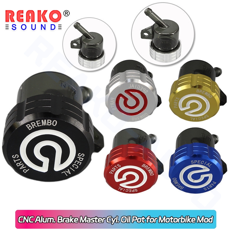 Reako-auto BB สไตล์เบรคถังน้ํามันรถจักรยานยนต์ Y15zr Rs150 Mt R25 R15 Lc135 Universal สี Tangki หายไป