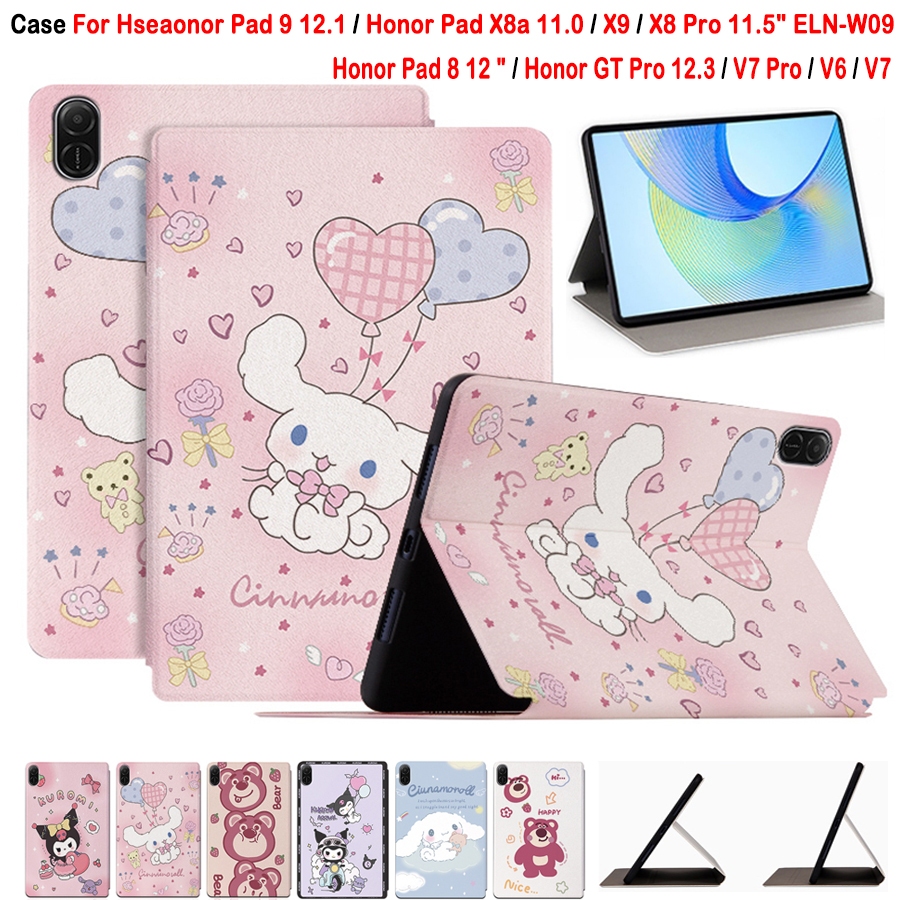 สําหรับ Honor Pad 9 12.1 Honor Pad X8a 11.0 X9 X8 Pro 11.5" ELN-W09 แฟชั่น Kulomi แท็บเล็ตกรณี Honor
