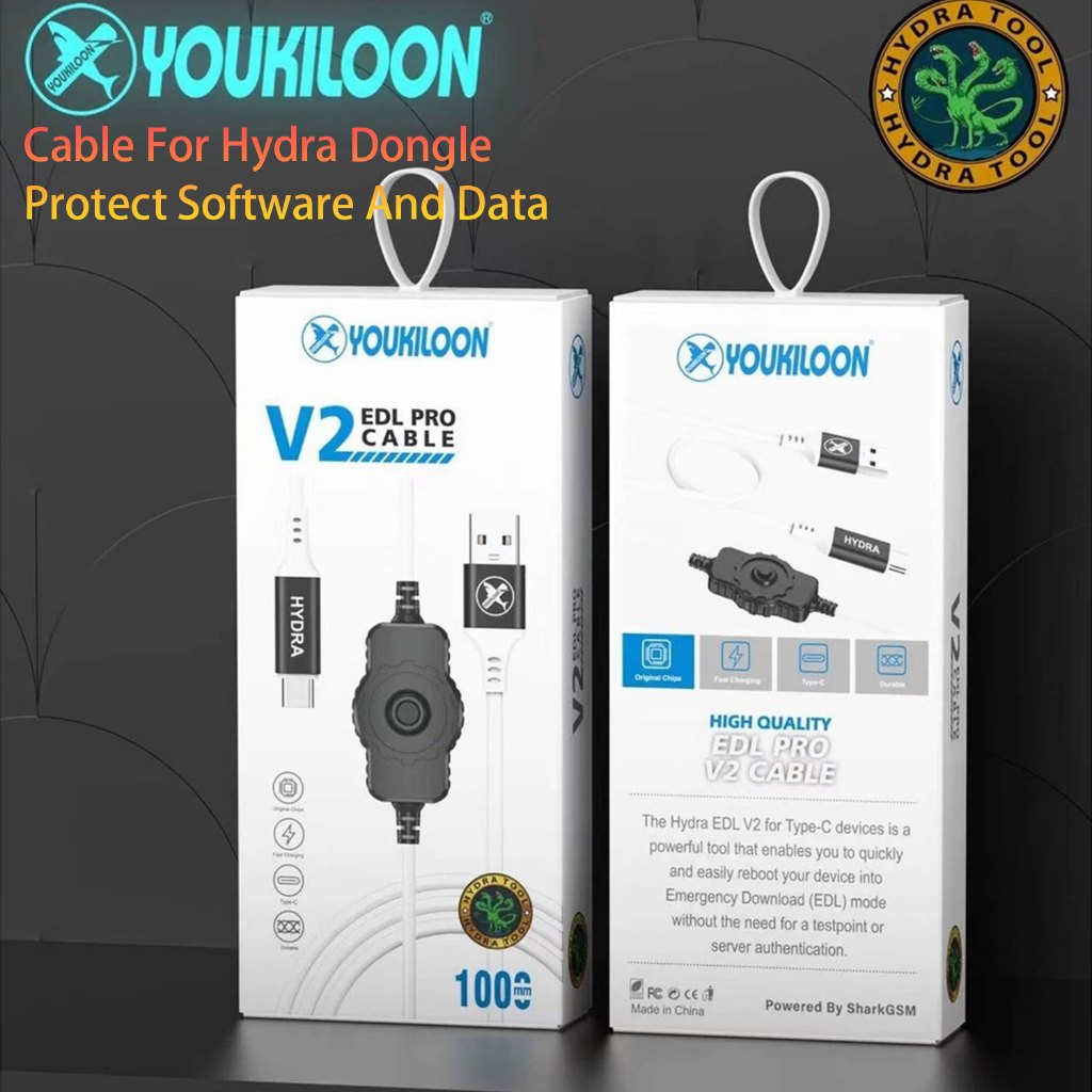 2024 NEW HYDRA V2 EDL PRO Type-C สาย USB สําหรับ Hydra Dongle