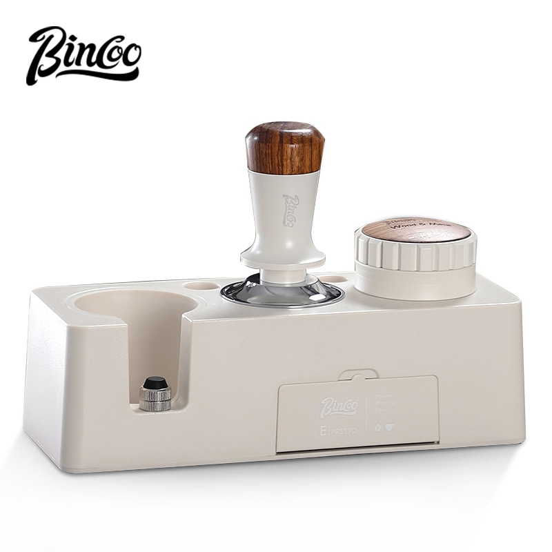 Bincoo กาแฟสามใบมีดเครื่องจ่ายผงยืดหยุ่นกดค้อนอิตาเลี่ยนเครื่องชงกาแฟบรรจุและจัดเก็บเครื่องมือฐานชุด 51 มม./58 มม.