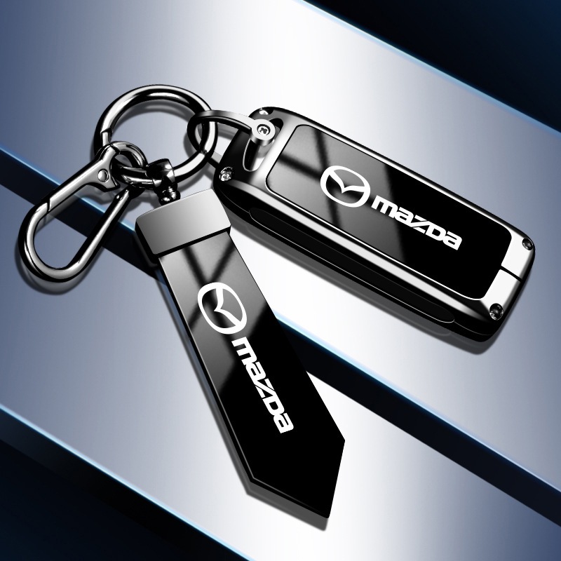 Mazda เคสกุญแจรีโมทรถยนต์ สําหรับ Mazda 2 Mazda 3 Mazda 6 CX3 CX4 CX5 CX9 ของแต่งรถยนต์ พวงกุญแจ