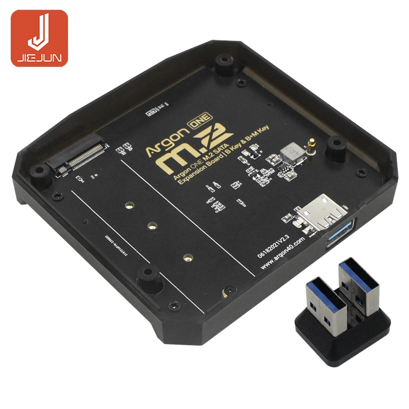 Raspberry PI 4B M.2 บอร์ดขยายฮาร์ดดิสก์ Argon ONE NVME SATA M.2 SSD บอร์ดแปลง