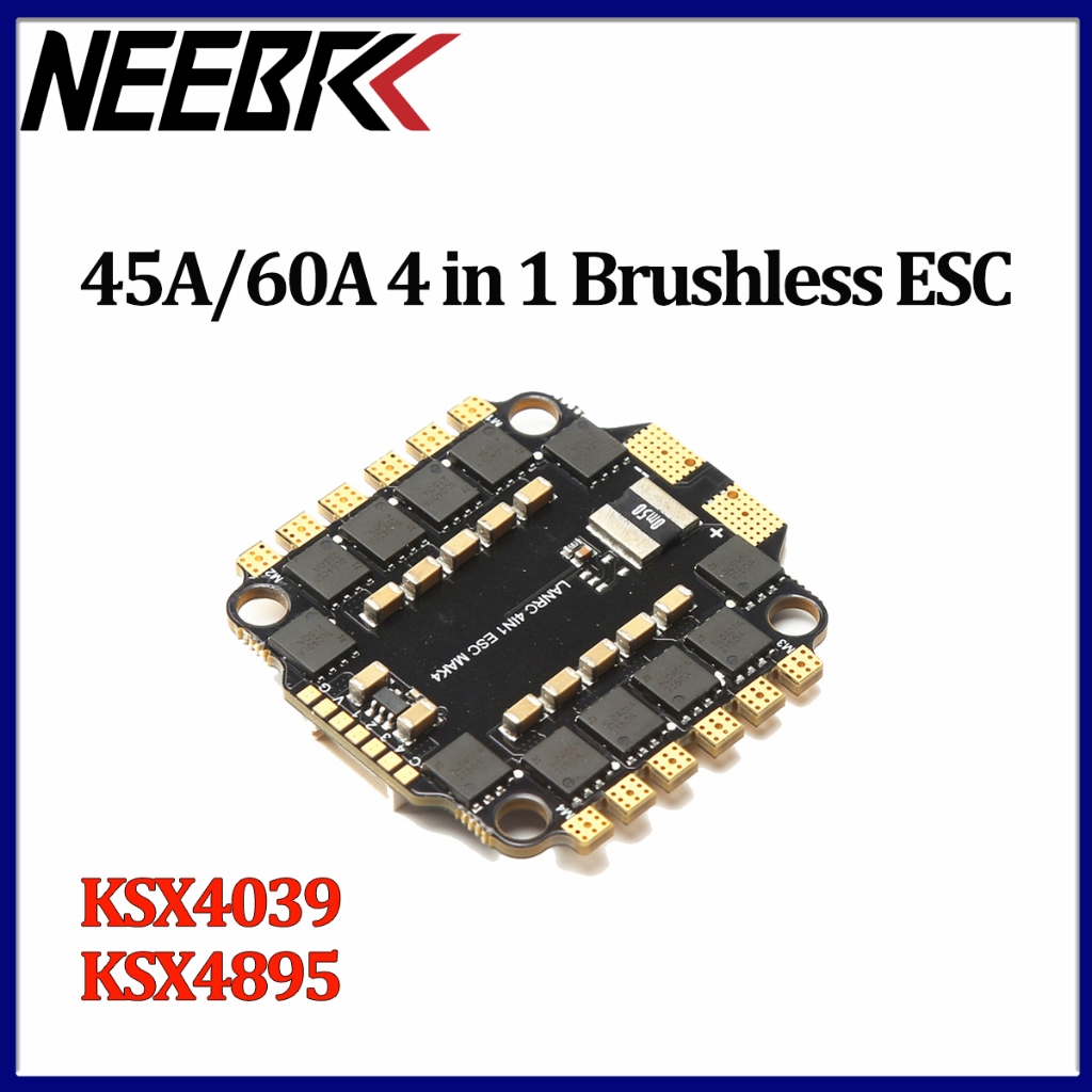 ใหม่ BetaFlight/INAV BLS-45A/60A 4in1 ESC OSD แบบไม่มีแปรง ESC สําหรับ RC QAV/ZMR 210 230 250 มม.RC Drone