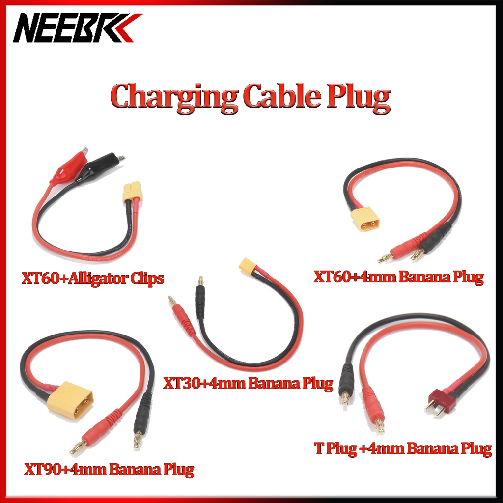 Neebrc XT60 XT30 XT90 T ปลั๊กเชื่อมต่อชาย/หญิงปลั๊ก 14 awg ซิลิโคนลวด 200 มม.สําหรับ Rc แบตเตอรี่สาย