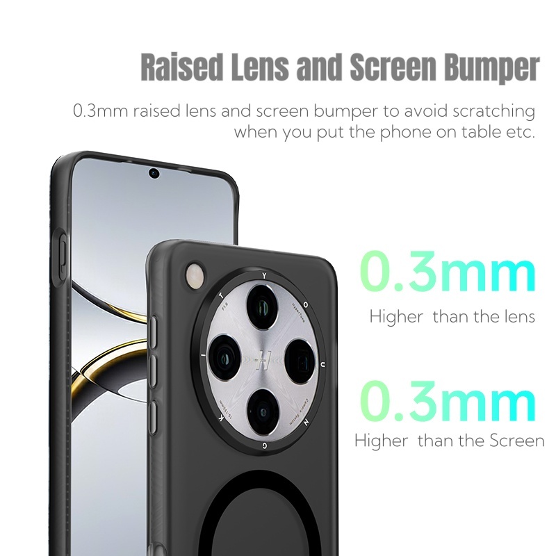 Youngkit เคสแม่เหล็กทรายซ่อนสำหรับ OPPO X9 X8 Pro Ultra -ฝ้าด้านกันกระแทกป้องกันการตกป้องกันลายนิ้วมือปลอกบาง - รูปที่ 7