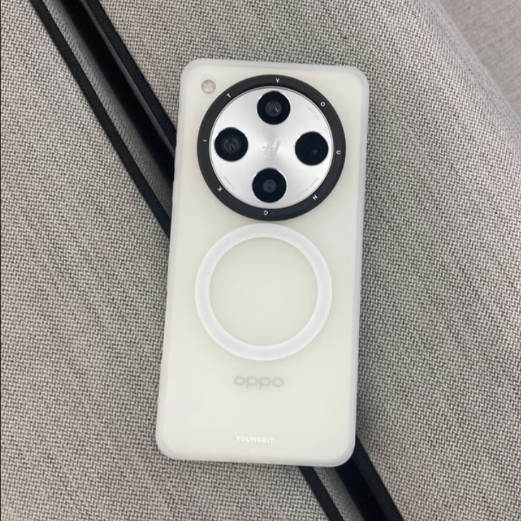 Youngkit เคสแม่เหล็กทรายซ่อนสำหรับ OPPO X9 X8 Pro Ultra -ฝ้าด้านกันกระแทกป้องกันการตกป้องกันลายนิ้วมือปลอกบาง - รูปที่ 4