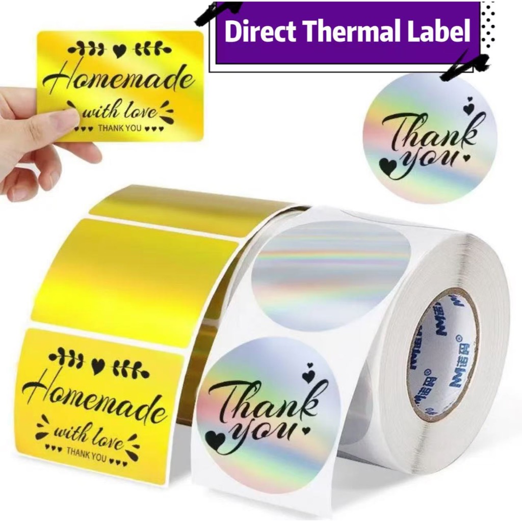 ทองเงินสีโดยตรง Xprinter เครื่องพิมพ์ความร้อน เวย์บิล สติ๊กเกอร์15มิลลิเมตร20มิลลิเมตร25มิลลิเมตร30ม