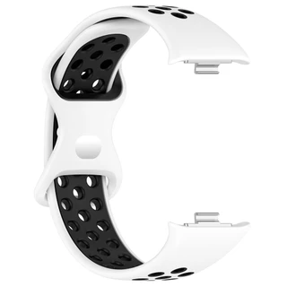 สร้อยข้อมือสายรัดซิลิโคนคู่สีสายนาฬิกาข้อมืออุปกรณ์เสริมสําหรับ Xiaomi Smart Band 10 9 8 Pro / Redmi Watch 4 5 6