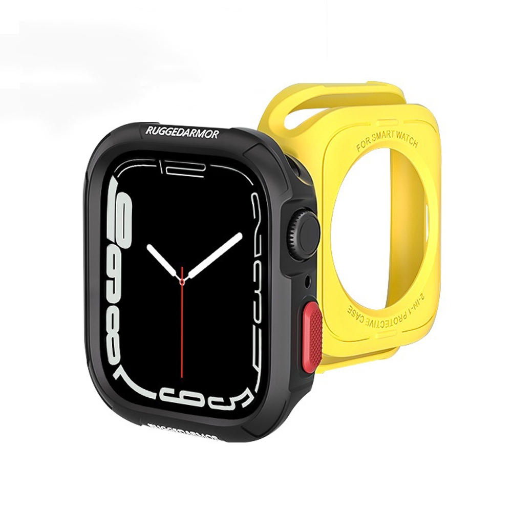 Soft TPU ป้องกันหน้าจอกรณีครึ่งกรอบสําหรับ iWatch Series 11/10/9/8/7/5/4/SE Ultra 49mm 46mm 45mm 41mm 44mm 40mm 42mm