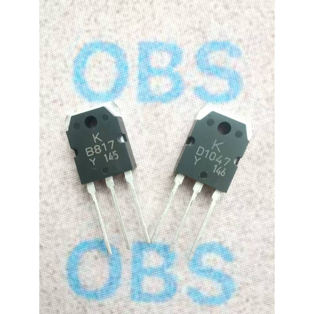 สินค้านําเข้าของแท้ KEC KTB817 KTD1047 ยี่ห้อใหม่ B817 D1047