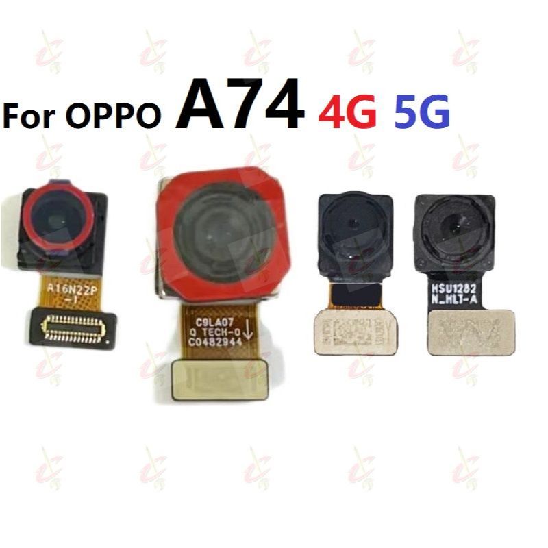 กล้องหน้าสําหรับ OPPO A74 5G 4G กล้องหลัง CPH2197 CPH2263 CPH2219