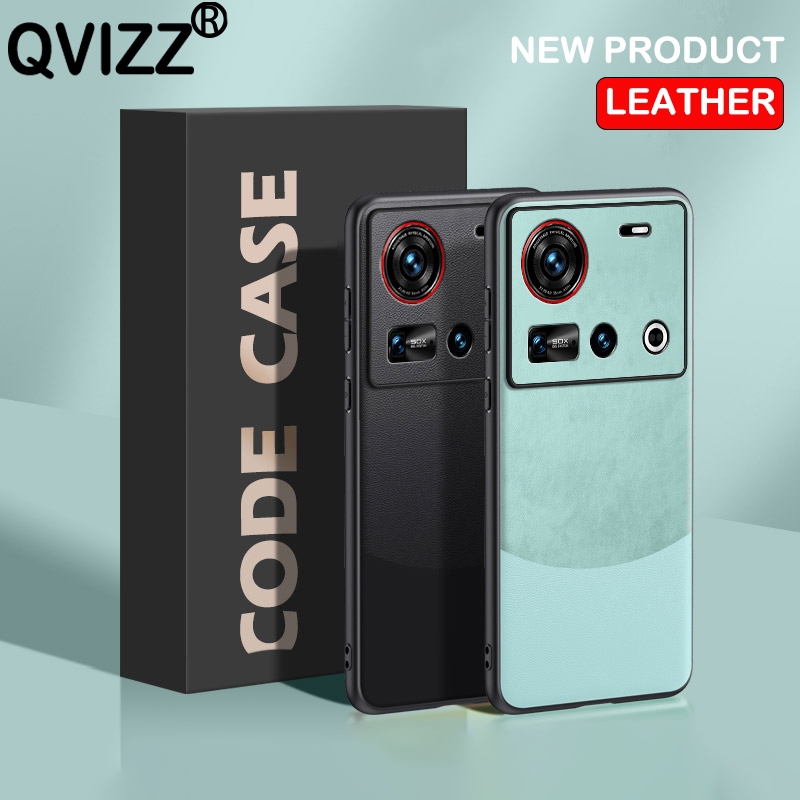 ปลอกหนังสําหรับ ZTE nubia Z70 Ultra 5G nubiaZ70Ultra NX733J NX736J เคสโทรศัพท์เย็บสีซิลิโคนป้องกันกั