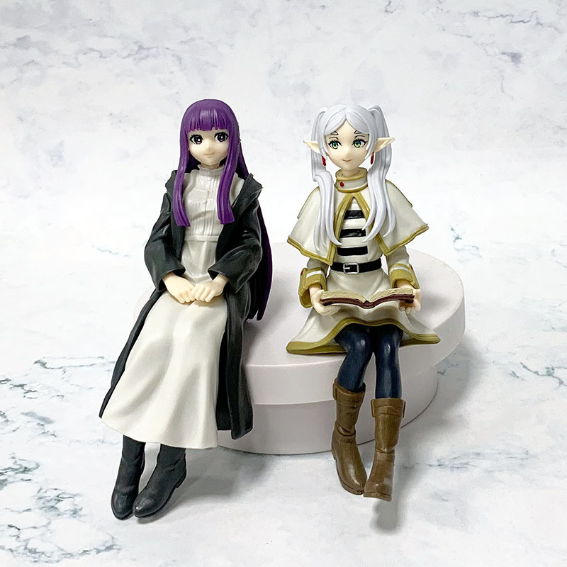 14.5 ซม.-19.5 ซม.อะนิเมะ Frieren Beyond Journeys End Frieren ตัวเลขการกระทําอะนิเมะของเล่นเด็ก GiftCollectible ของเล่น
