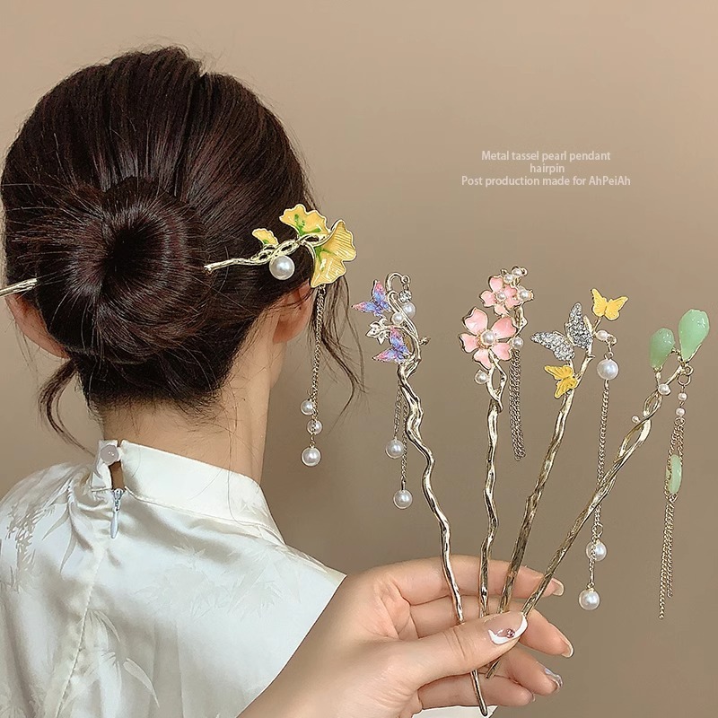 ดอกไม้พู่ปิ่นปิ่น 2025 Headwear ใหม่