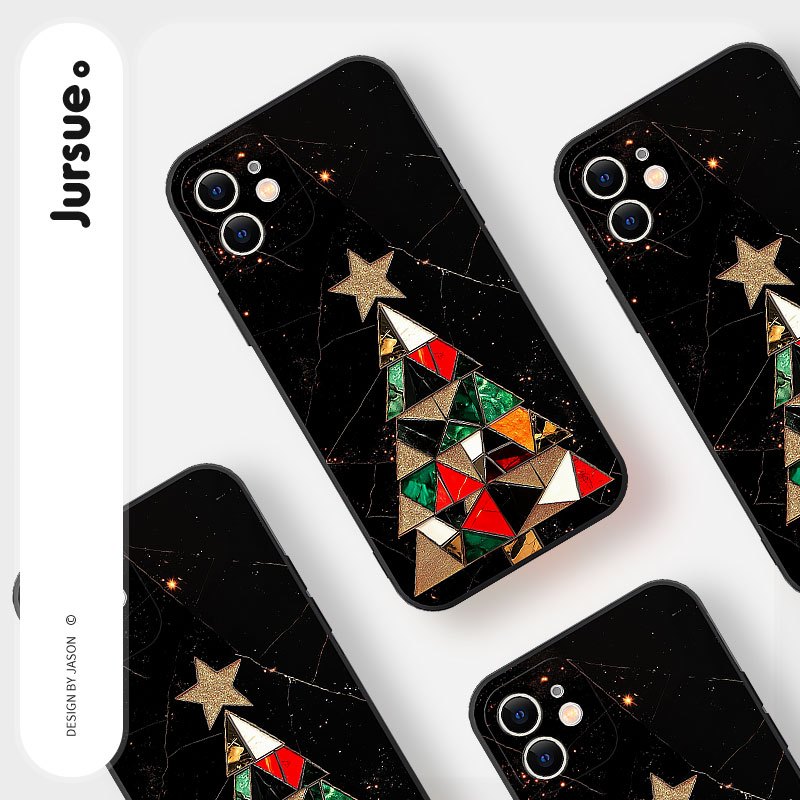 Jursue น่ารักตลกความงามกันกระแทกกรณีโทรศัพท์อ่อนสําหรับ iPhone 16 15 14 13 12 11 Pro Max SE 2020 X XR XS ip 7 8 Plus G10425Q