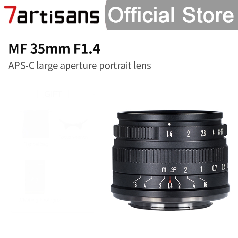 เลนส์ 7Artisans 35mm F1.4Mark II APS-C Prime
